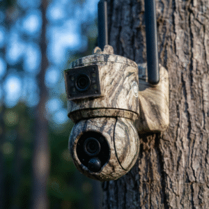 ForestVision Live C4 Ultra | Cameră premium cu tehnologie Dual Lens, rotire 360°, transmitere Live 4G, și modul GPS avansat
